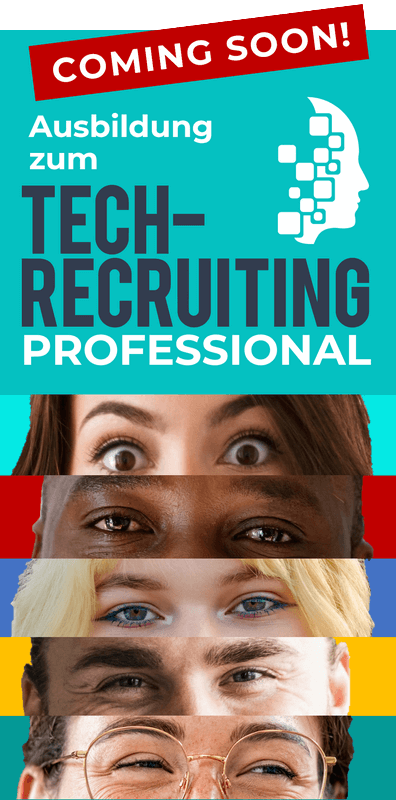 Banner - Ausbildung zum Tech-Recruiting Professional coming soon