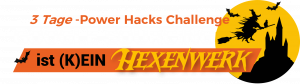 Google Sourcing Challenge - Hexenwerk Logo3 - Dunkler Hintergrund