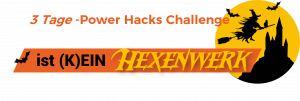 Google Sourcing Challenge - Hexenwerk Logo3 - Dunkler Hintergrund
