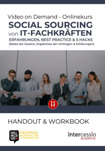 Handout-Social Sourcing von IT-Fachkräften - 5 Hacks