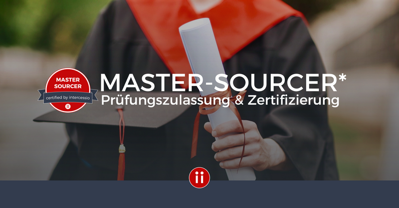 Master Class Talent Sourcing - Prüfungszulassung und Zertifizierung by Intercessio - POSTING