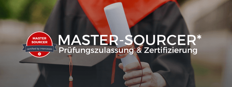 POSTING - Master Class Talent Sourcing - Prüfungszulassung und Zertifizierung by Intercessio