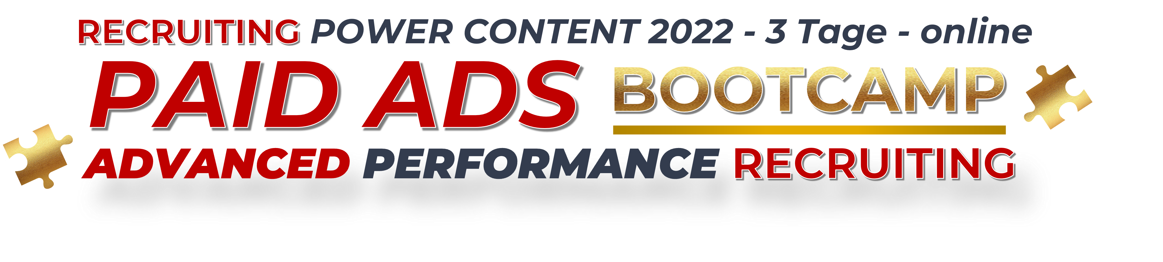 aid Ads Bootcamp 2022 - Performance Recruiting Logo - weißer Hintergrund