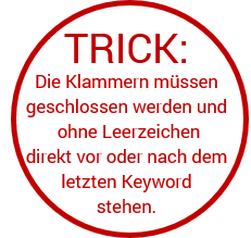 Playbook Boolesche Suche - Trick 6