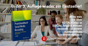 Praxishandbuch Social Media Recruiting 3 Auflage 2017 CoAutorin Barbara Braehmer