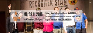 Social Recruiting Events Herbst 2016 Recruiter-Slam