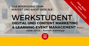 Intercessio sucht dich als Werkstudent Learning Event Management - Intercessio GmbH